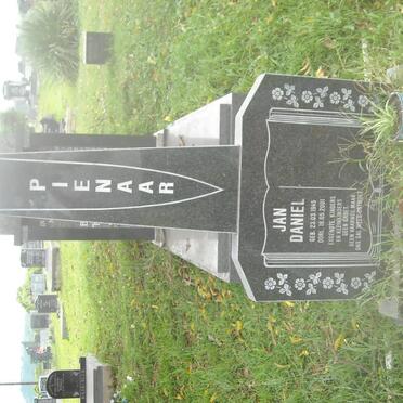 PIENAAR Jan Daniel 1945-2001