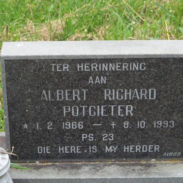 POTGIETER Albert Richard 1966-1993