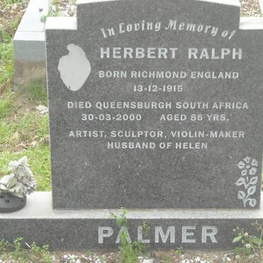 PALMER Herbert Ralph 1915-2000