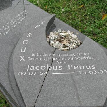 ROUX Jacobus Petrus, le 1954-1999