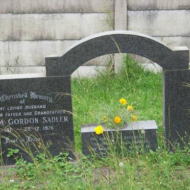 SADLER William Gordon 1911-1976