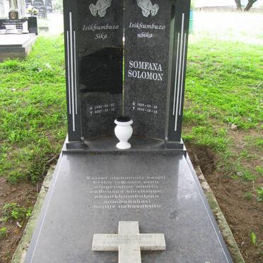 SOLOMON Somfana 1925-2010