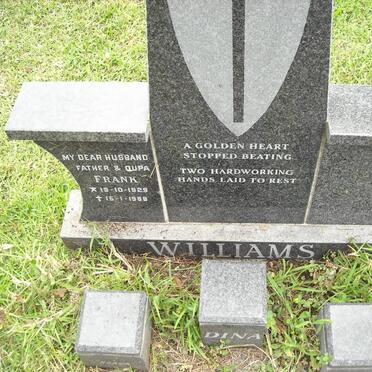 WILLIAMS Frank 1929-1988