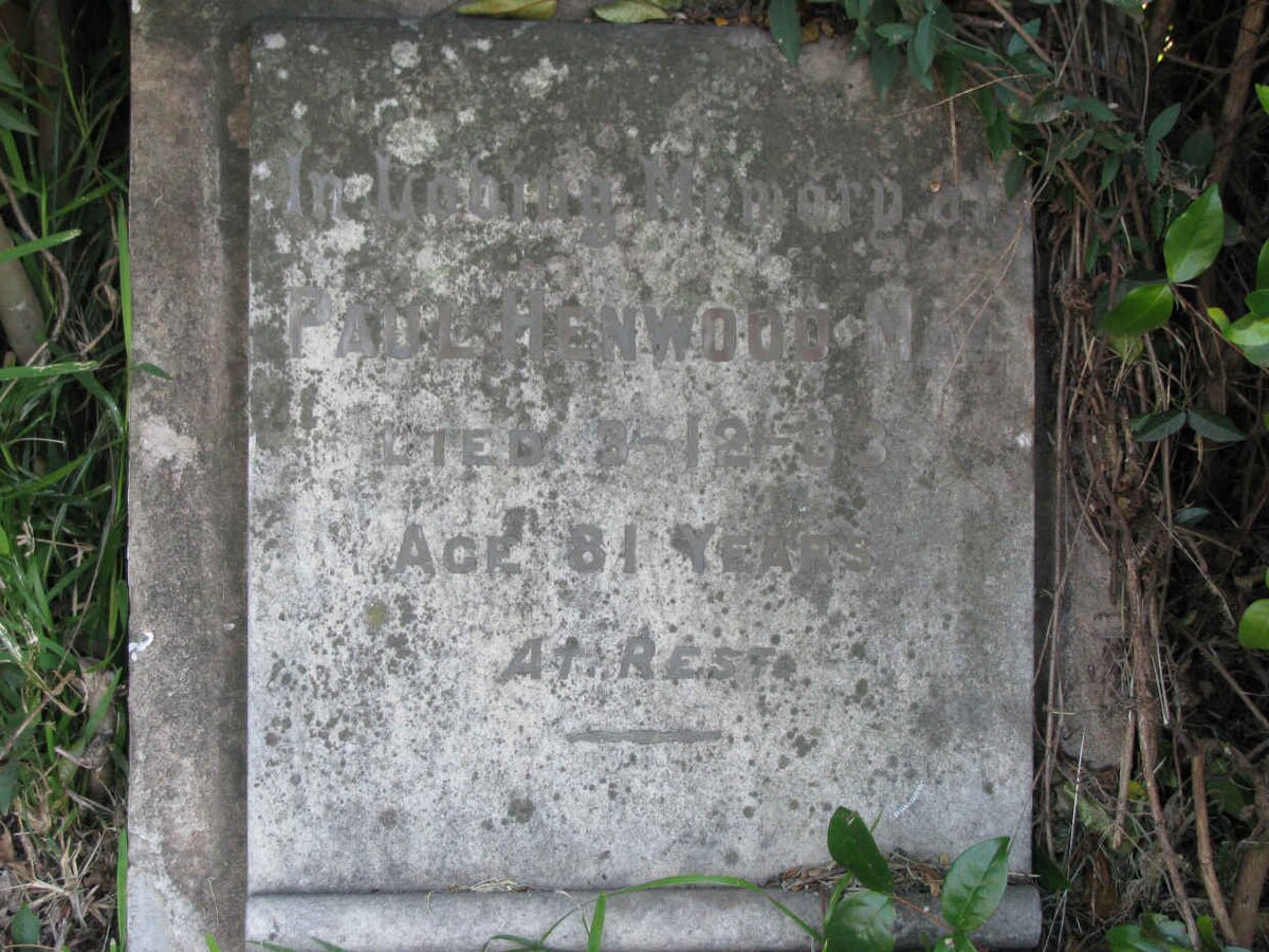 MAY Paul Henwood -1933