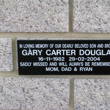 DOUGLAS Gary Carter 1982-2004