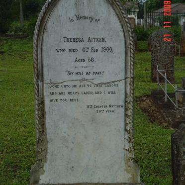 AITKEN Theresa -1900