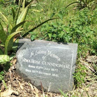 CUNNINGHAM Emma Rose 1877-1941