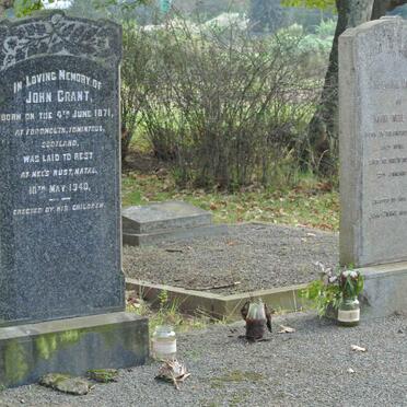 GRANT John 1871-1940 &amp; Mary Bell 1871-1906