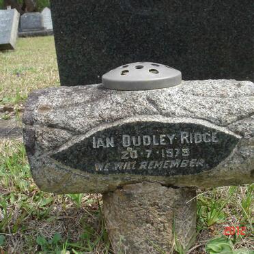 RIDGE Ian Dudley -1979