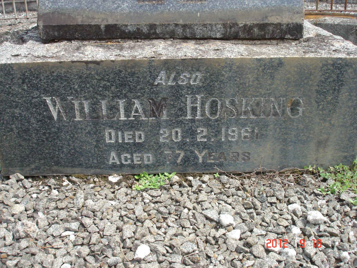 HOSKING William -1961