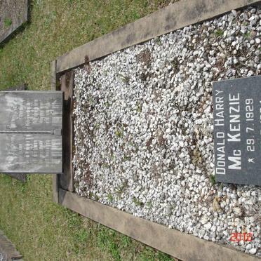 MCKENZIE William Harry -1961 &amp; Emmeline Alice -1963 :: MCKENZIE Donald Harry 1929-1994