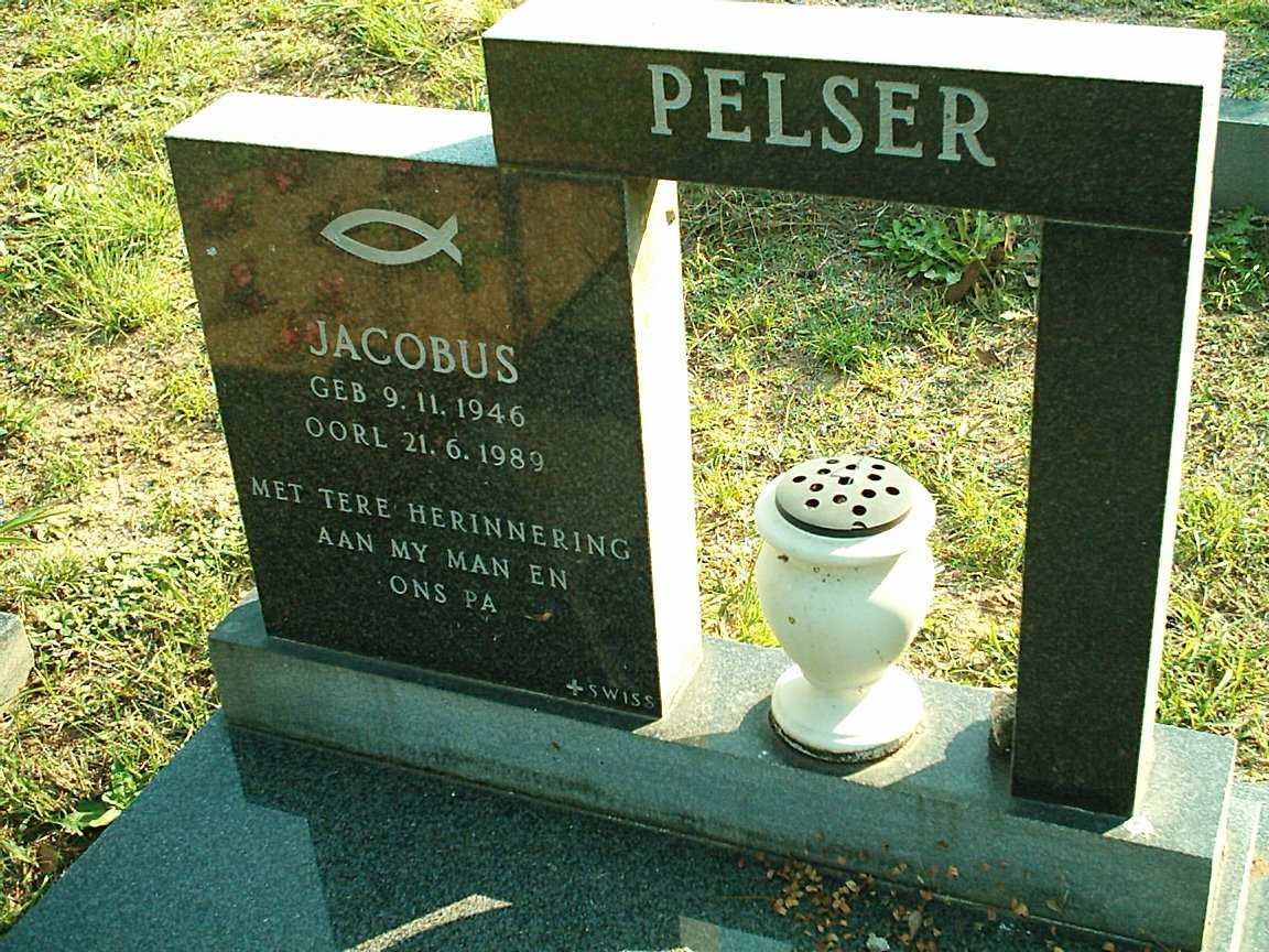 PELSER Jacobus 1946-1989