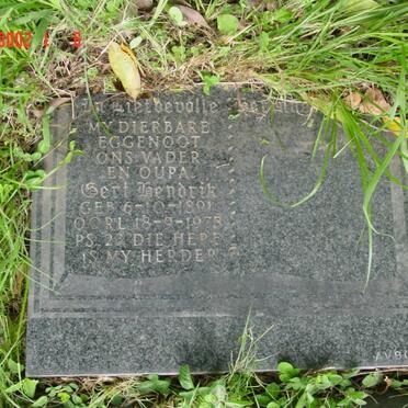 ? Gert Hendrik 1891-1978