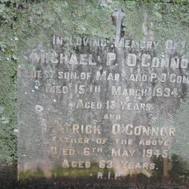 O'CONNOR Patrick -1945 :: O'CONNOR Michael P. -1934