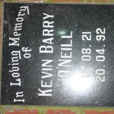 O'NEILL Kevin Barry 1921-1992