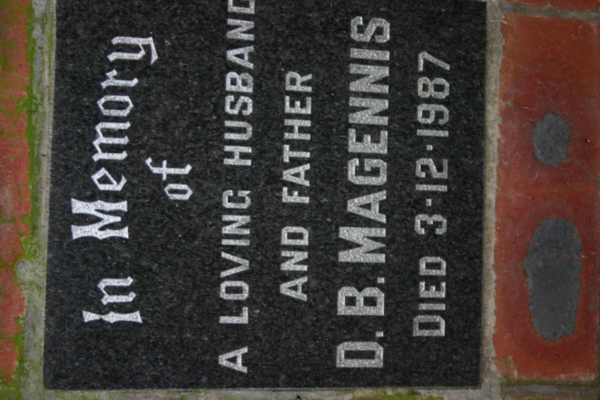 MAGENNIS D.B. -1987