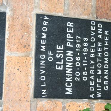 PIPER Elsie McKinnon 1917-1983