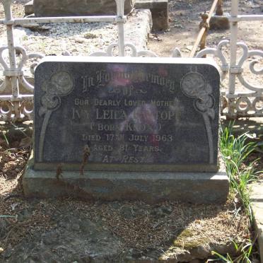 BAYTOPP Ivy Leila nee KNOX -1963