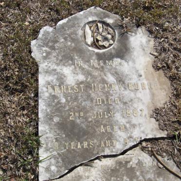 BURNE Ernest Henry -1887