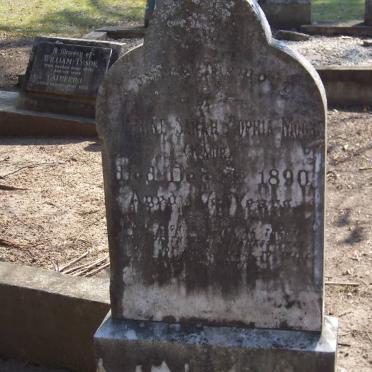 MOORE Catherine Sarah Sophia -1890