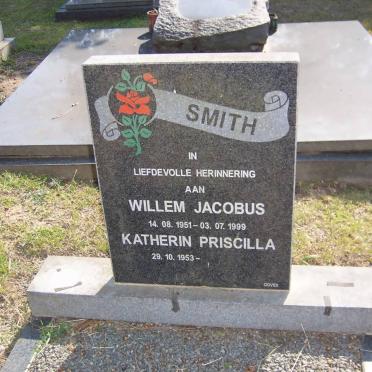 SMITH Willem Jacobus 1951-1999 &amp; Katherin Priscilla 1953-