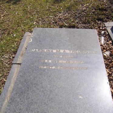 THEUNISSEN Carolina M.A. nee BOTHA 1889-1976
