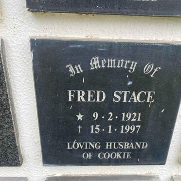 STACE Fred 1921-1997