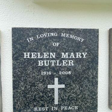 BUTLER Helen Mary 1916-2006