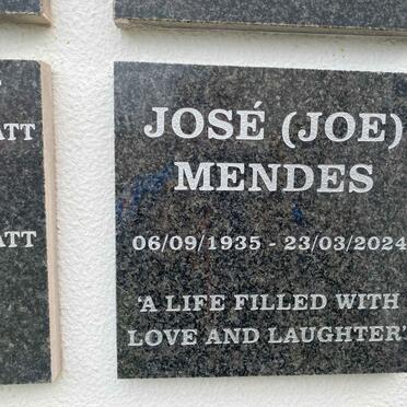 MENDES Jose 1935-2024