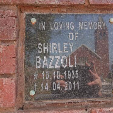 BAZZOLI Shirley 1935-2011