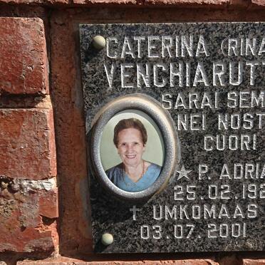 VENCHIARUTTI Caterina 1924-2001