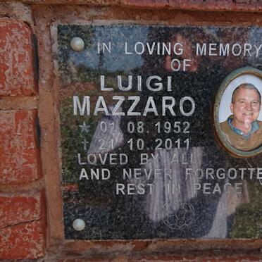 MAZZARO Luigi 1952-2011