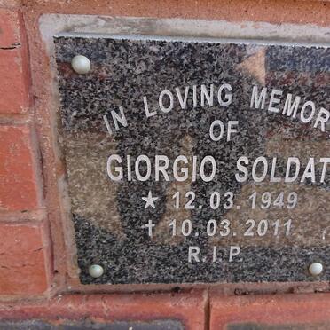 SOLDAT Giorgio 1949-2011