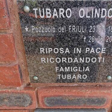 OLINDO Tubaro 1921-2003