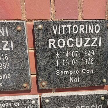 ROCUZZI Vittorino 1949-1976