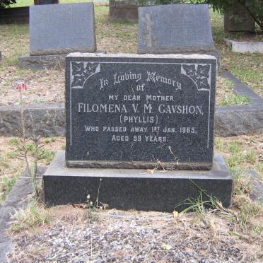 GAVSHON Filomena V.M. -1965