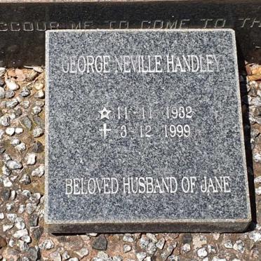 HANDLEY George Neville 1932-1999