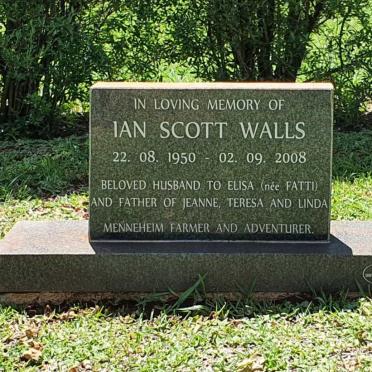 WALLS Ian Scott 1950-2008