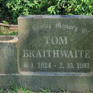 BRAITHWAITE Tom 1924-1981