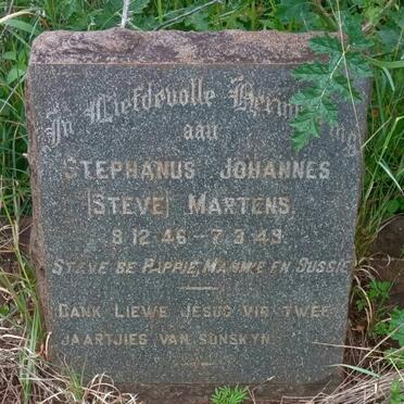 MARTENS Stephanus Johannes 1946-1949