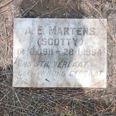 MARTENS A.E. 1911-1984
