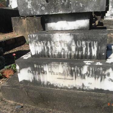 AUSTIN Elizabeth nee REDMAN -1911