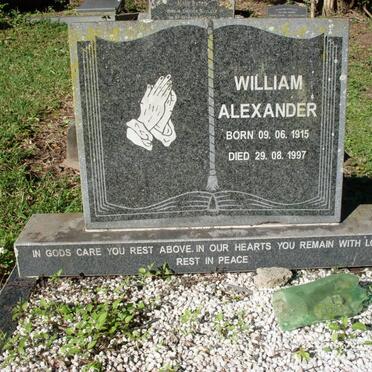ALEXANDER William 1915-1997