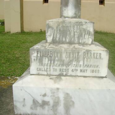 BARKER Elizabeth Annie -1869