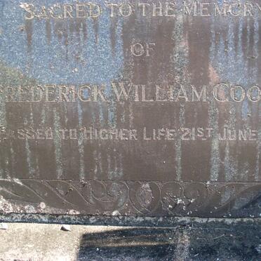 COOPER Frederick William -1916