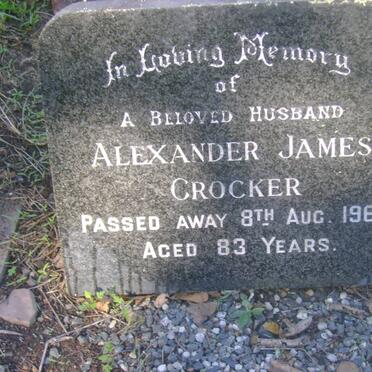 CROCKER Alexander James -1968
