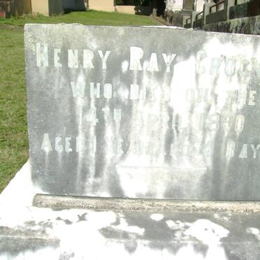 CROCKER Henry Ray -1890