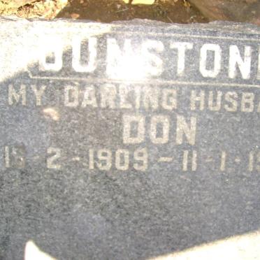 DUNSTONE Don 1909- 1979