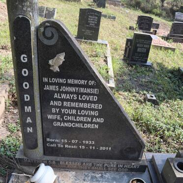 GOODMAN James Johnny 1933-2011