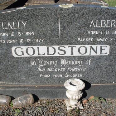 GOLDSTONE Albert 1880-1954 &amp; Lally 1884-1977